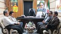 دیدار جانشین مدیرعامل منطقه مخابرات استان سمنان با رئیس دانشگاه علوم پزشکی استان سمنان